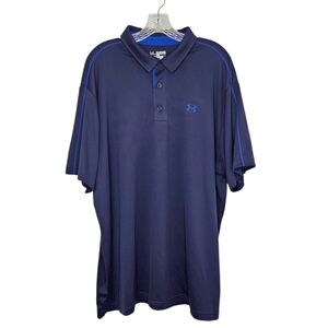 Under Armour Heat Gear loose fit short sleeve polo style shirt size 3 XL